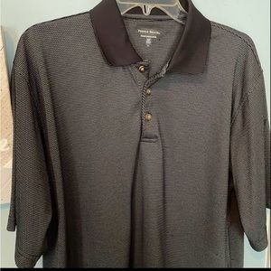 Pebble Beach Performance Golf Polo  Size L - Black Good Condition